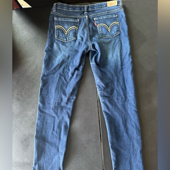 Leviโs Girls 7-16 Skinny Denim Leggings Size 12 Regular - Picture 5 of 7